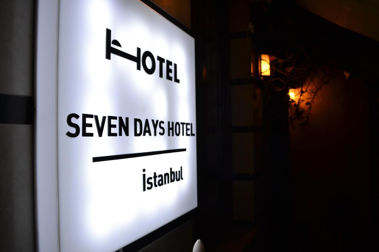 Seven Days Hotel - Istanbul Exterior photo
